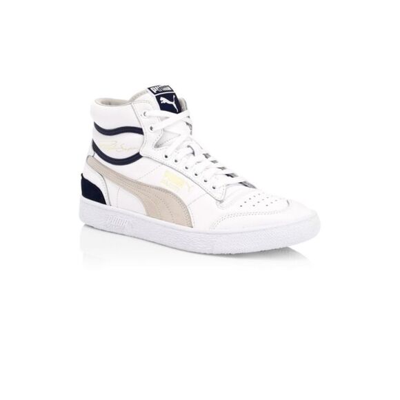 Puma Men's Ralph Sampson Leather Mid-Top Sneakers size 8 - Picture 3 of 12